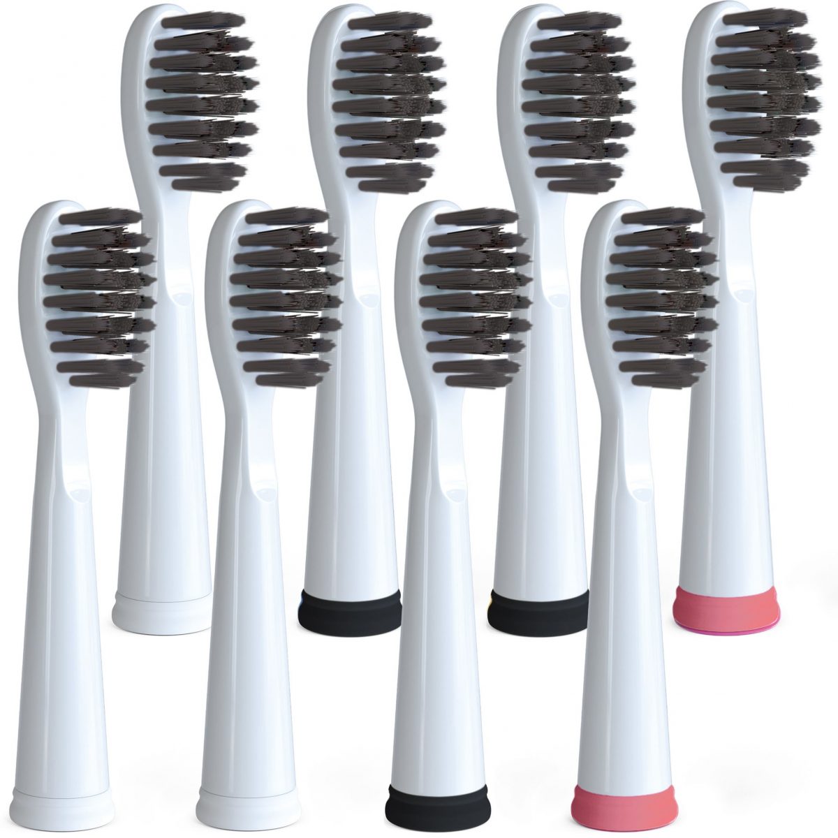 Sonic-FX charcoal brush heads (8 pack white)